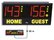 Volleyball scoreboard, Electronic scoreboard with console display for volleyball game